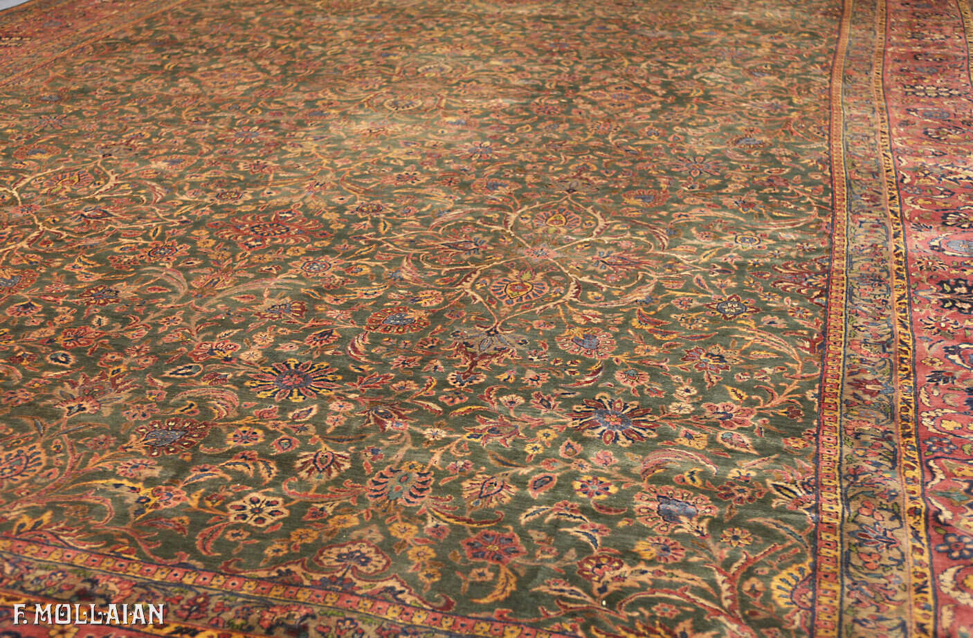 Teppich Persischer Antiker Kashan Manchester n°:97593275